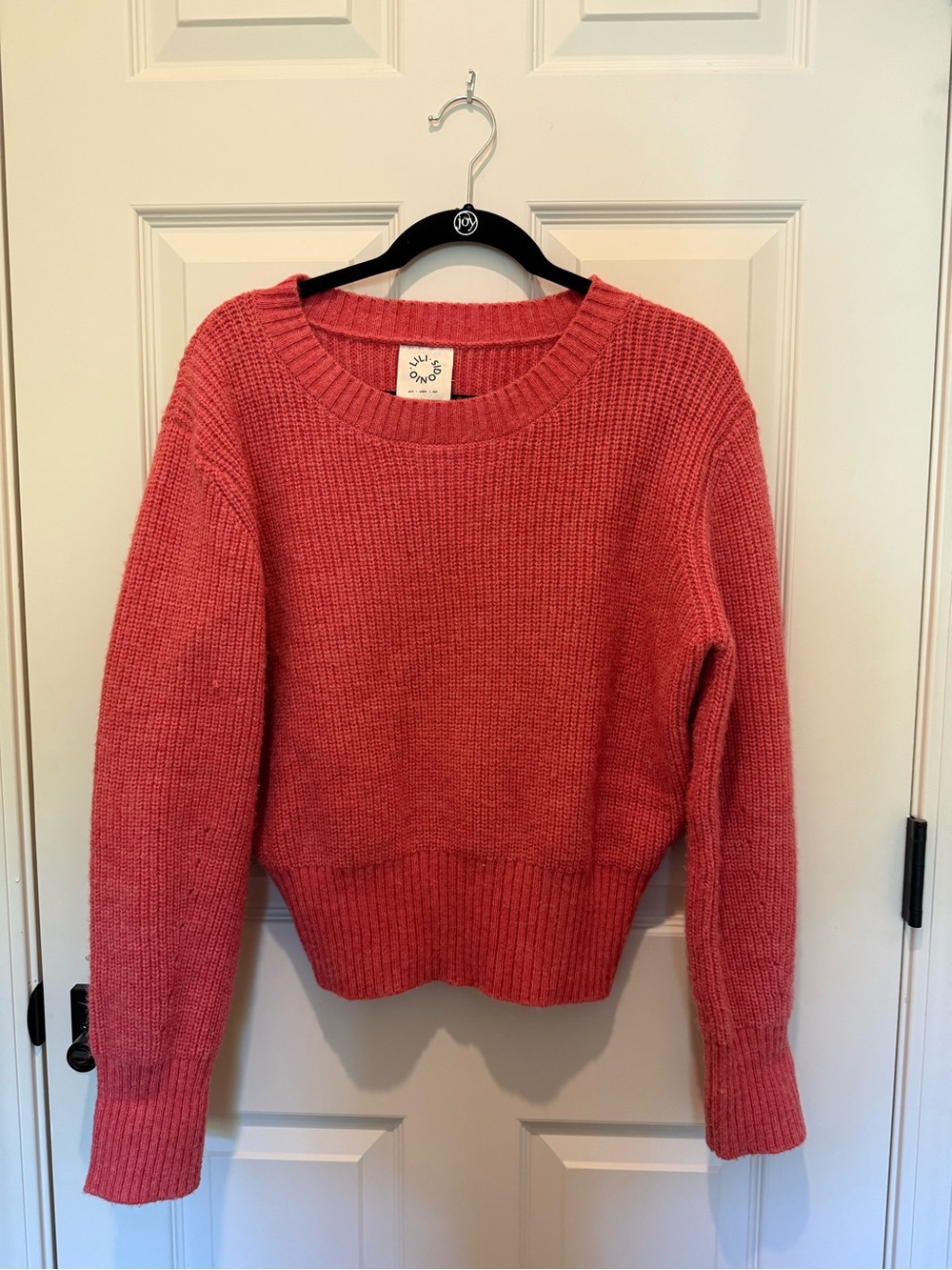 Women's Coral Crewneck Sweater - Relaxed Knit